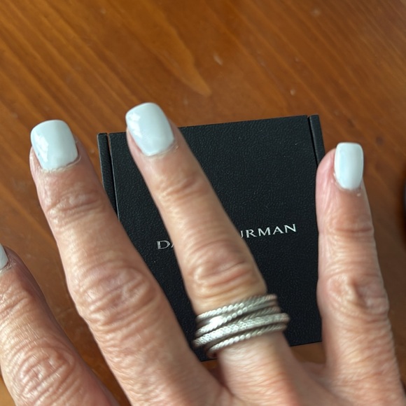 David Yurman Silver Women's Ring - Picture 10 of 10
